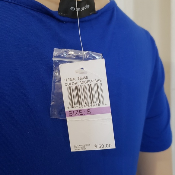 NEW! Spense| Short Button Sleeve Top - S - Picture 9 of 9